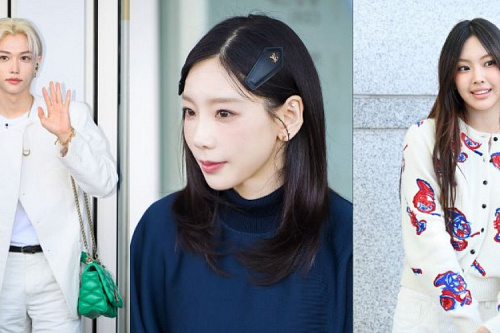 NewJeans' Hyein, Stray Kids' Felix and Girls' Generation's Taeyeon dazzle  at Louis Vuitton show for PFW 2023