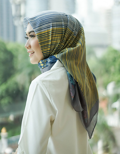Tips Mix-and-Match Jilbab Motif