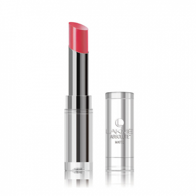 Lakme Absolute Reinvent Sculpt New Hi-Definition Matte Lipstick Pink Flash