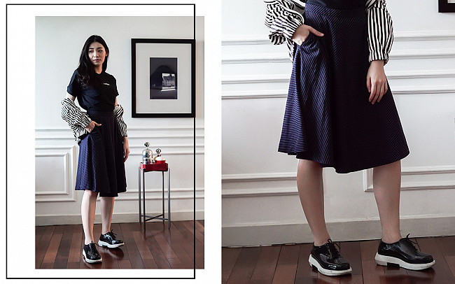 Stripe Skirt
