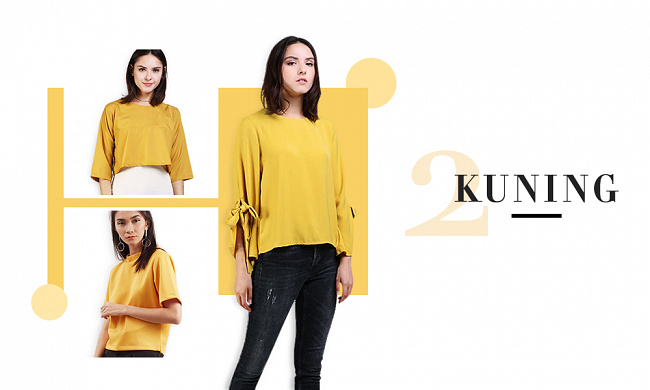 iLOTTE Blouse Kuning