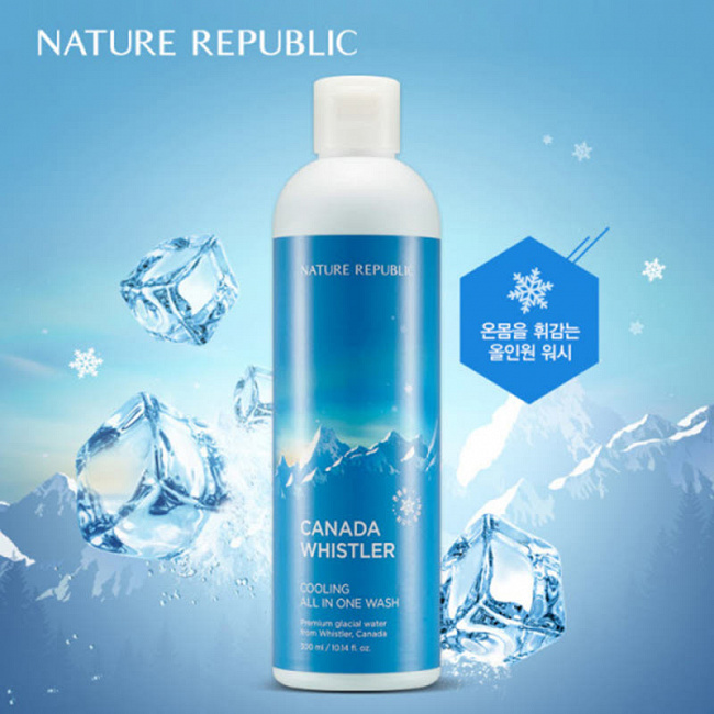 Nature Republic Canada Whistler Cooling All-in-One Wash