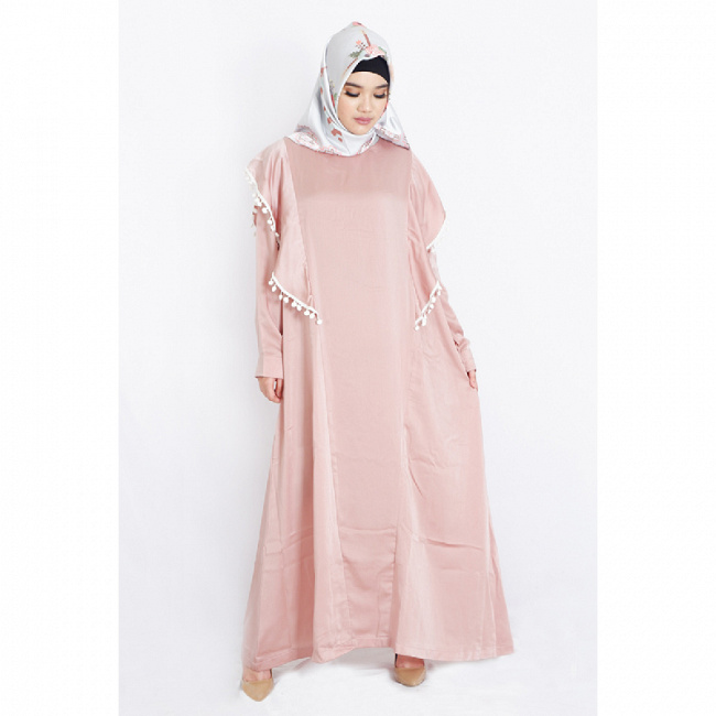 Hijab Sabine Anomane Dress Pink