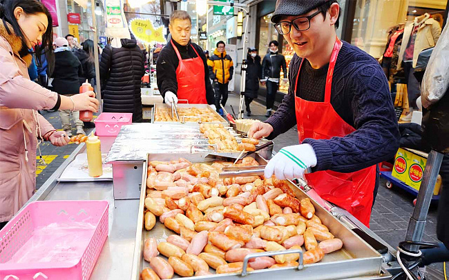 Myeong Dong Food