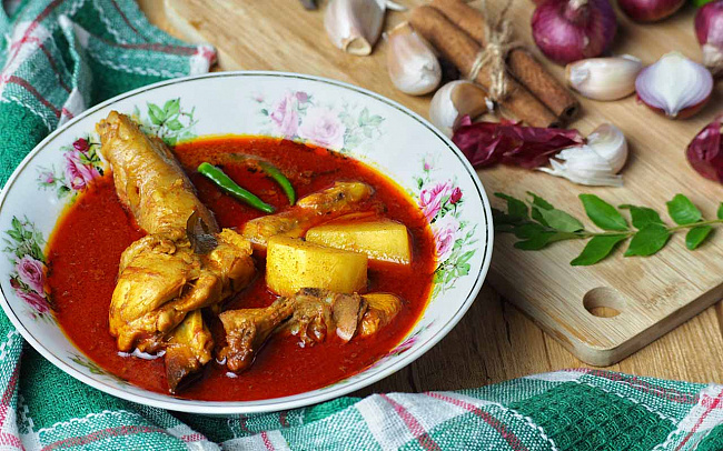 Pilihan menu ketupat