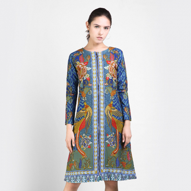Zipper Dress Batik - Batik Pria Tampan