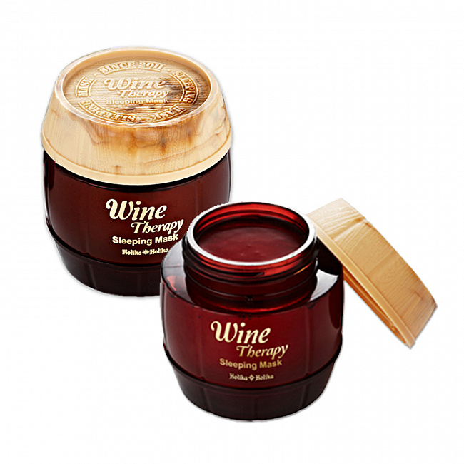 Holika Wine Therapy Sleeping Mask