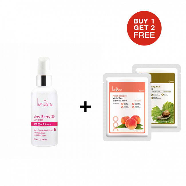 Langsre Sun Mist & Sheet Mask