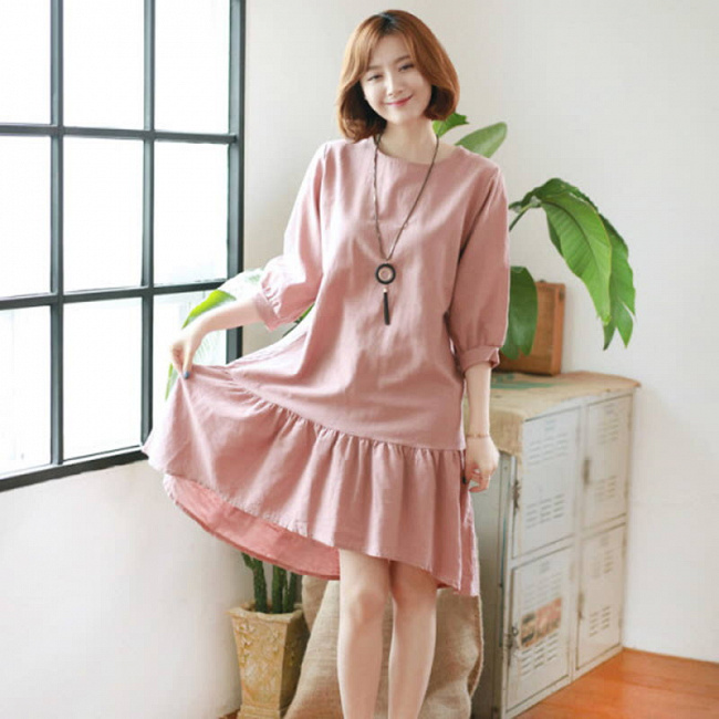 Tips fashion Korea - Midi Dress