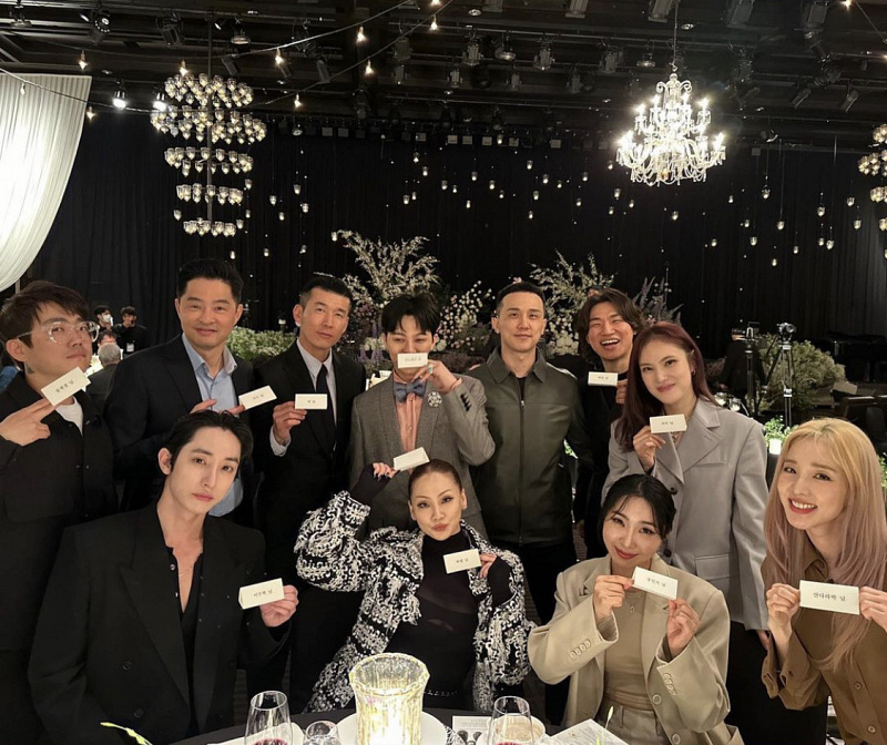 YG Family Reunian di Acara Pernikahan Se7en dan lee da hae