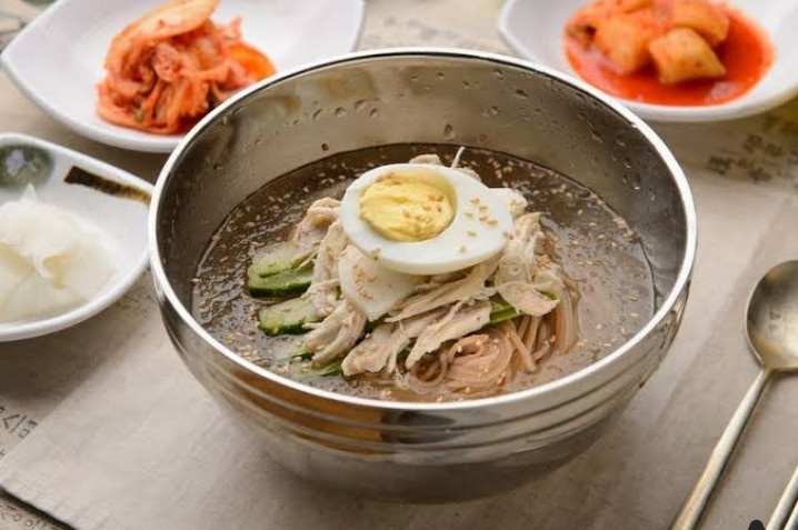 resep naengmyeon 