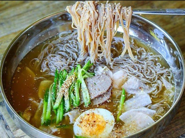 Resep naengmyeon 