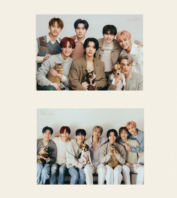A2 POSTER SET [Our Home - WayV with Little Friends