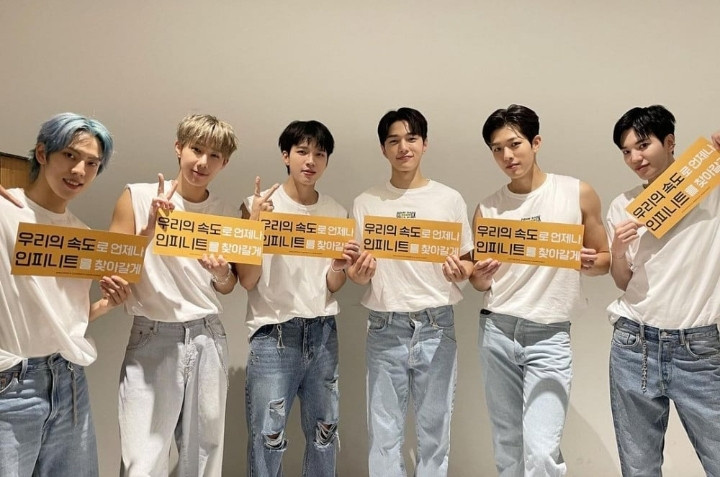 comeback infinite membawa tangis haru
