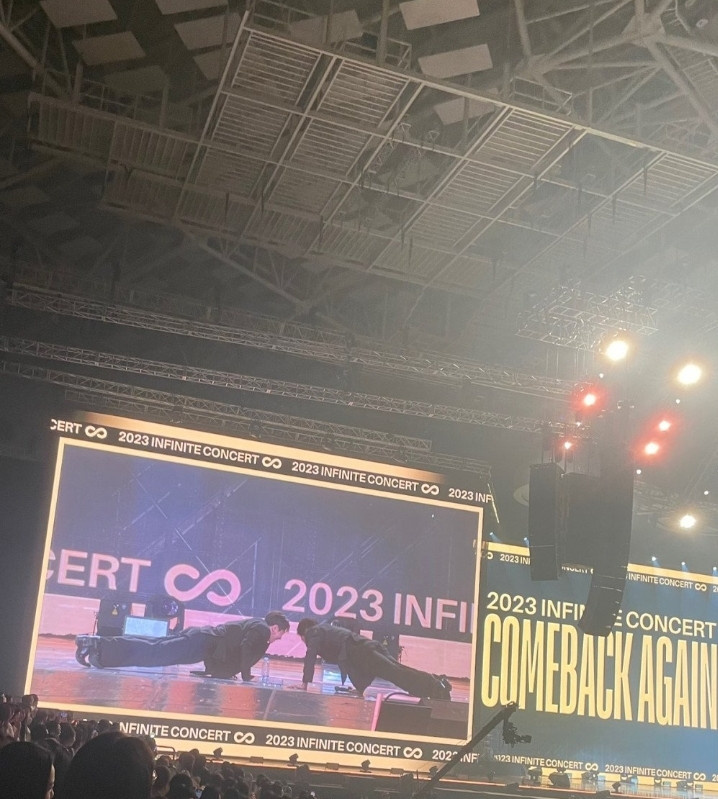 comeback infinite membawa tangis haru
