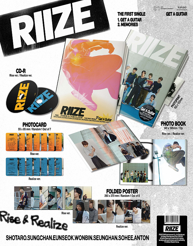 Detail Album RIIZE Get a Guitar