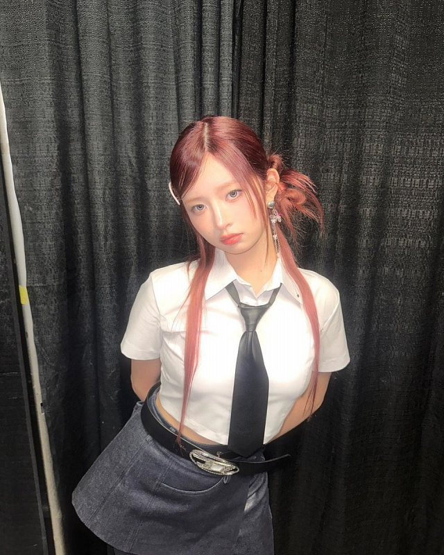model warna rambut ala artis korea 2023