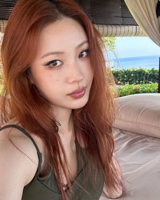 model warna rambut ala artis korea 2023