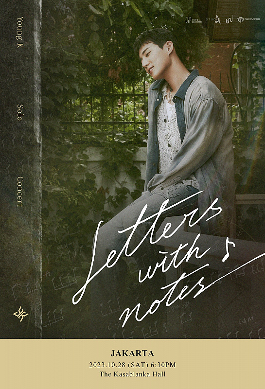 Konser Young K Letters with Notes di Jakarta 2023
