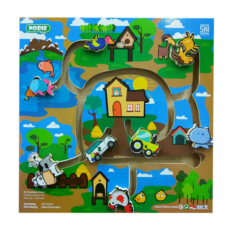 Nobie Toys Maze Peternakan