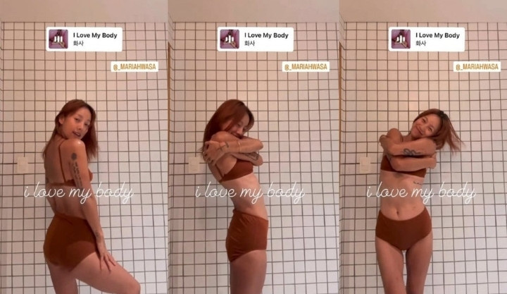 hwasa berterima kasih atas support lee hyori