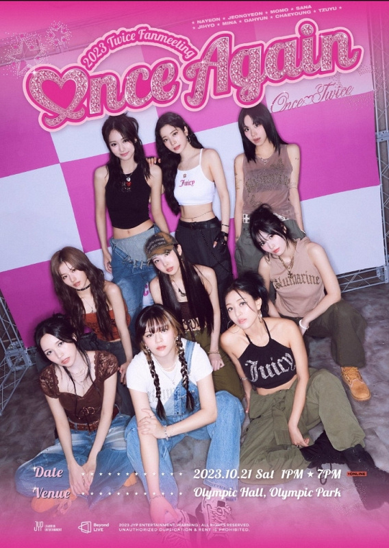 twice umumkan fanmeeting