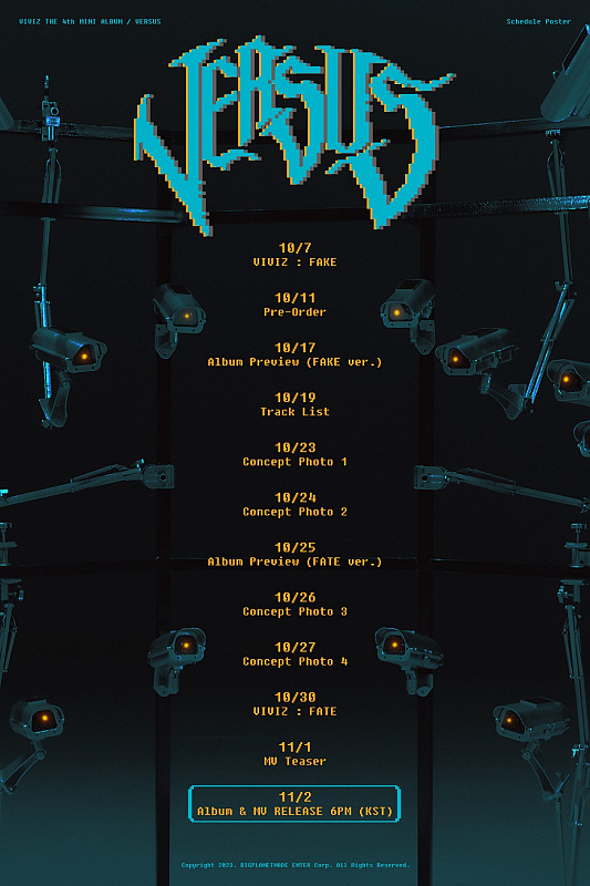 Schedule Poster VIVIZ
