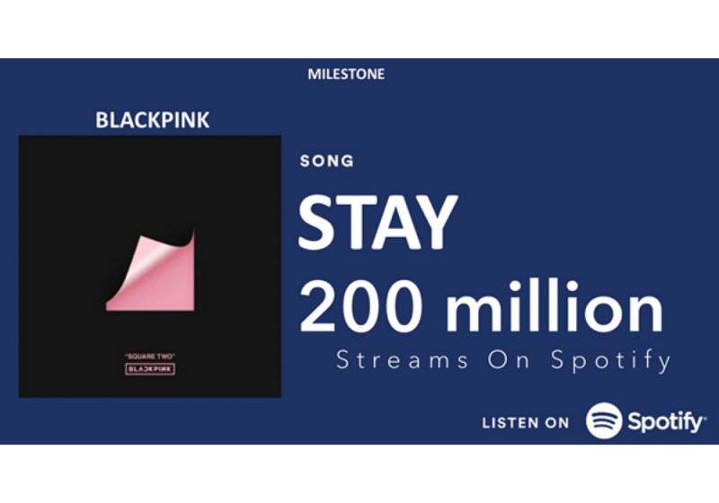 BLACKPINK Pecahkan Rekor 200 Juta di Spotify