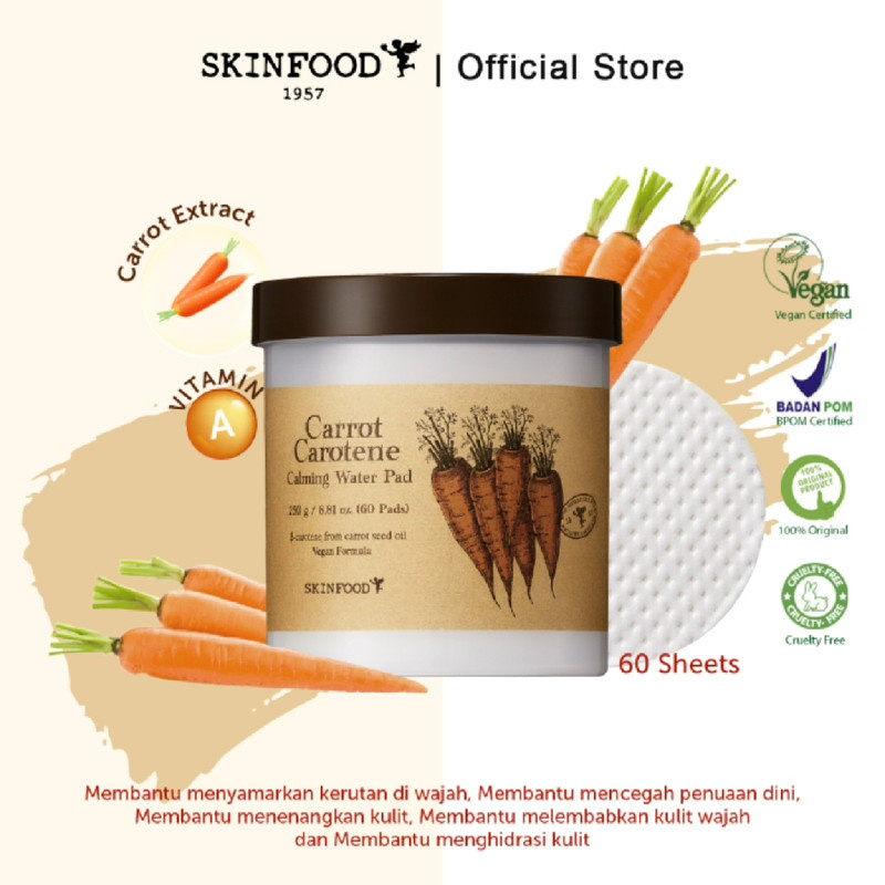 SKINFOOD Carrot Carotene Calming Water Pad.