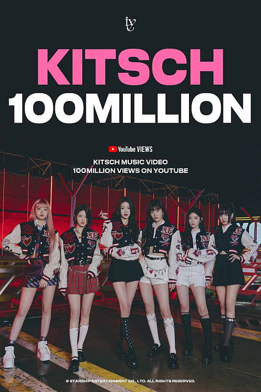 IVE Kitsch 100 Juta Penayangan