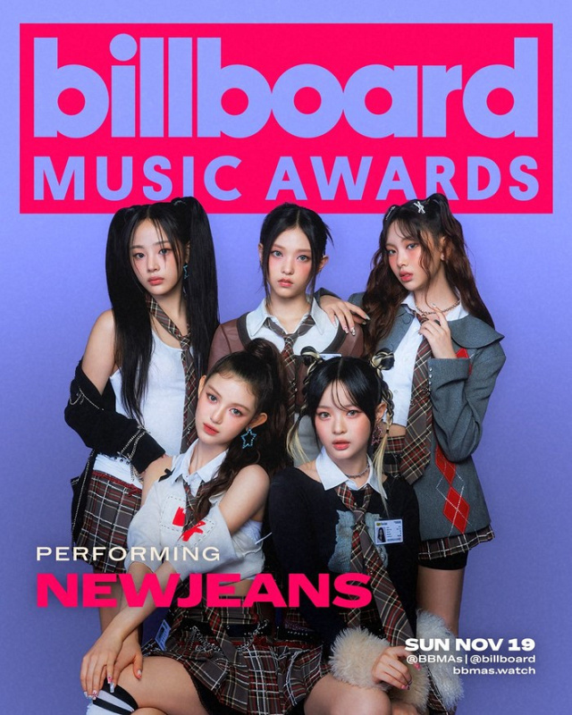 newjeans bakal debut di billboard awards