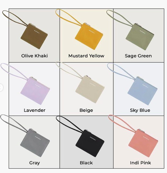 pilihan warna Marhen J Rumi Pocket 