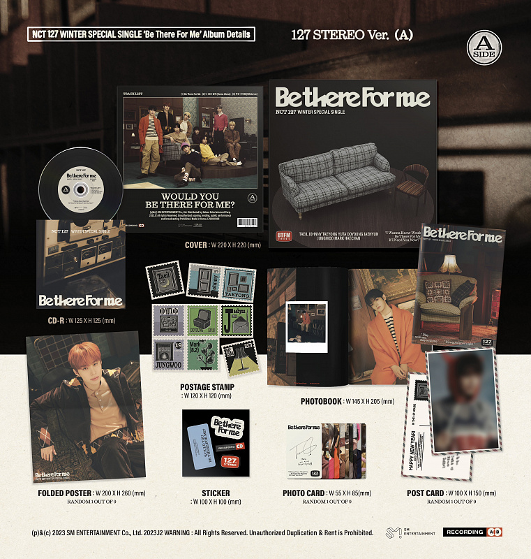 Detail Album NCT 127 ‘Be There For Me’