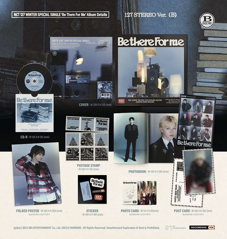 Detail Album NCT 127 ‘Be There For Me’