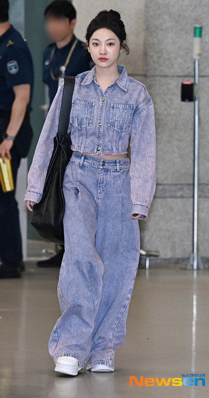 airport fashion ningning aespa